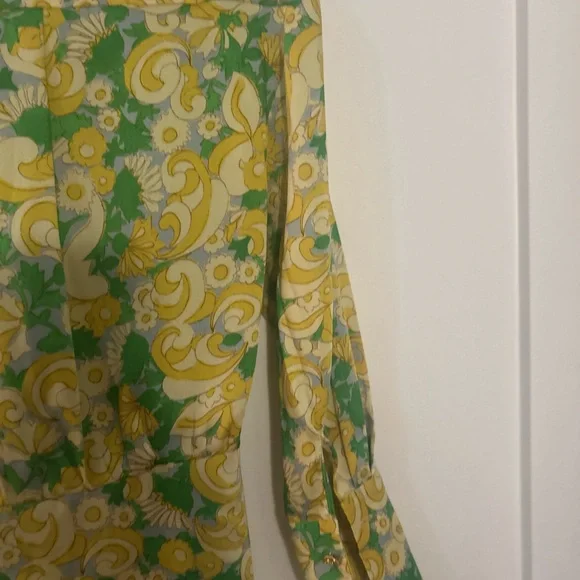 ZARA Floral Mini Wrap Dress with Satin Feel Size XS - Picture 13 of 16